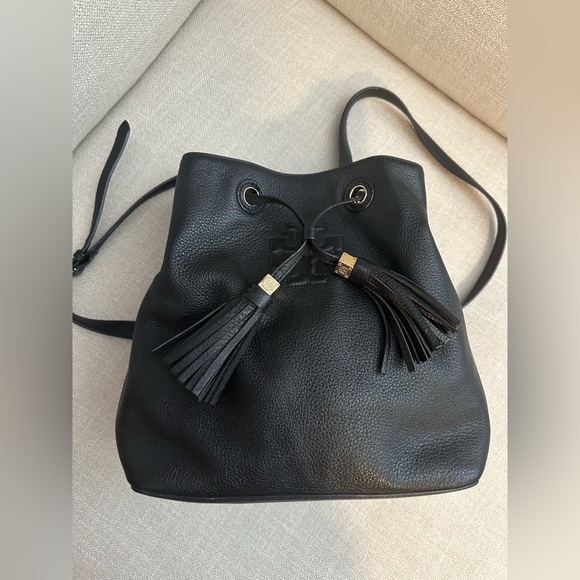 TORY BURCH Thea Bucket Drawstring Bag - Picture 1 of 4